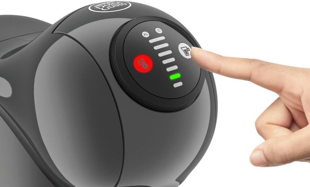 KRUPS kapsulu kafijas automāts ar Nescafe®Dolce Gusto® Genio S, pelēks KP243B10