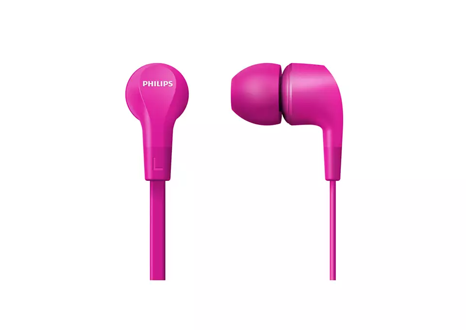 PHILIPS In-Ear austiņas, rozā TAE1105PK/00