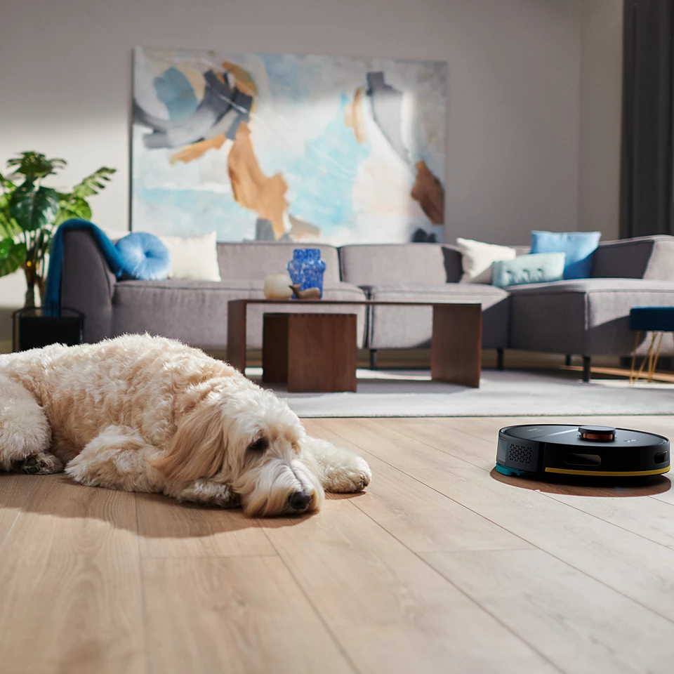 PHILIPS 2000. sērijas Putekļsūcējs robots ar mazgāšanas funkciju, Pusnakts zils XU2000/10