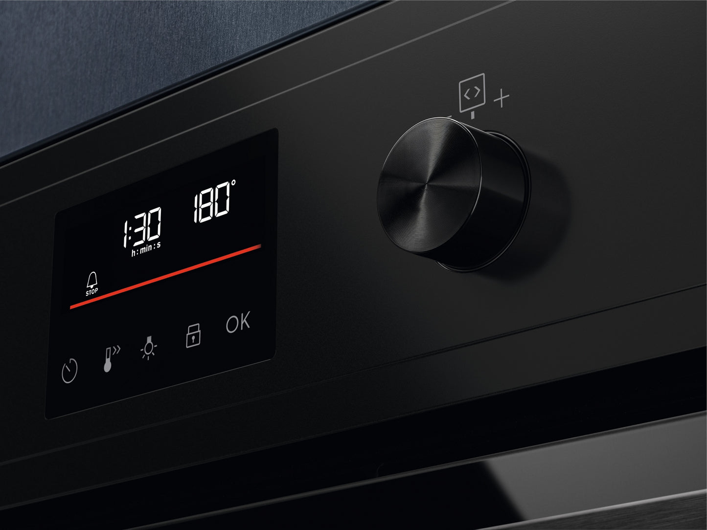 Electrolux 600.sērijas cepeškrāsns (iebūv.), 72l, melna EOD4P57H
