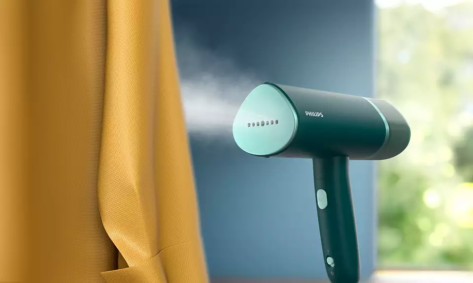 PHILIPS rokas tvaika gludināšanas ierīce, 1000W, zilganzaļš STH3020/70