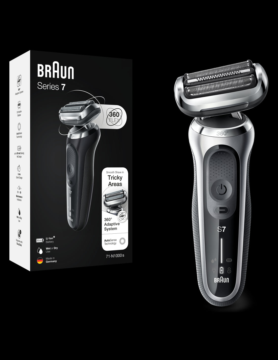 Бритва BRAUN 71-S1000s