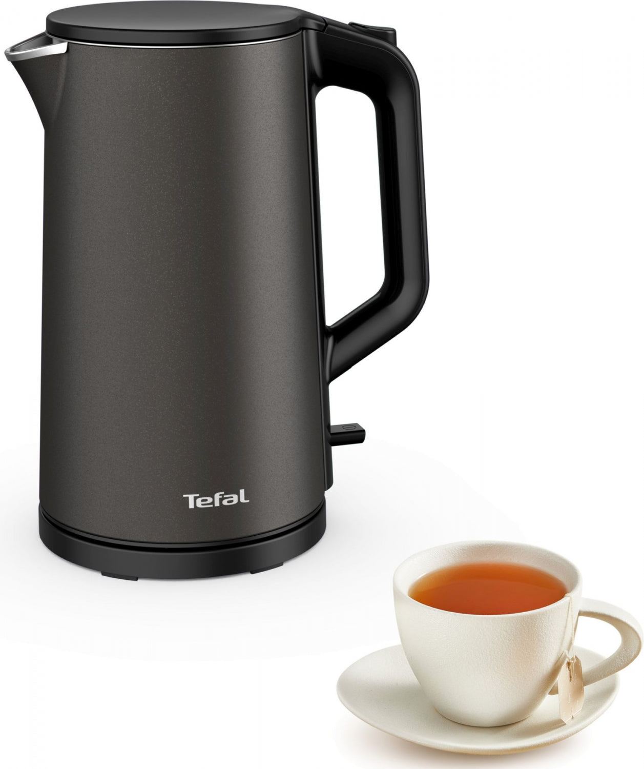 TEFAL tējkanna Double Layer, 1.5 L,pelēka KI583E