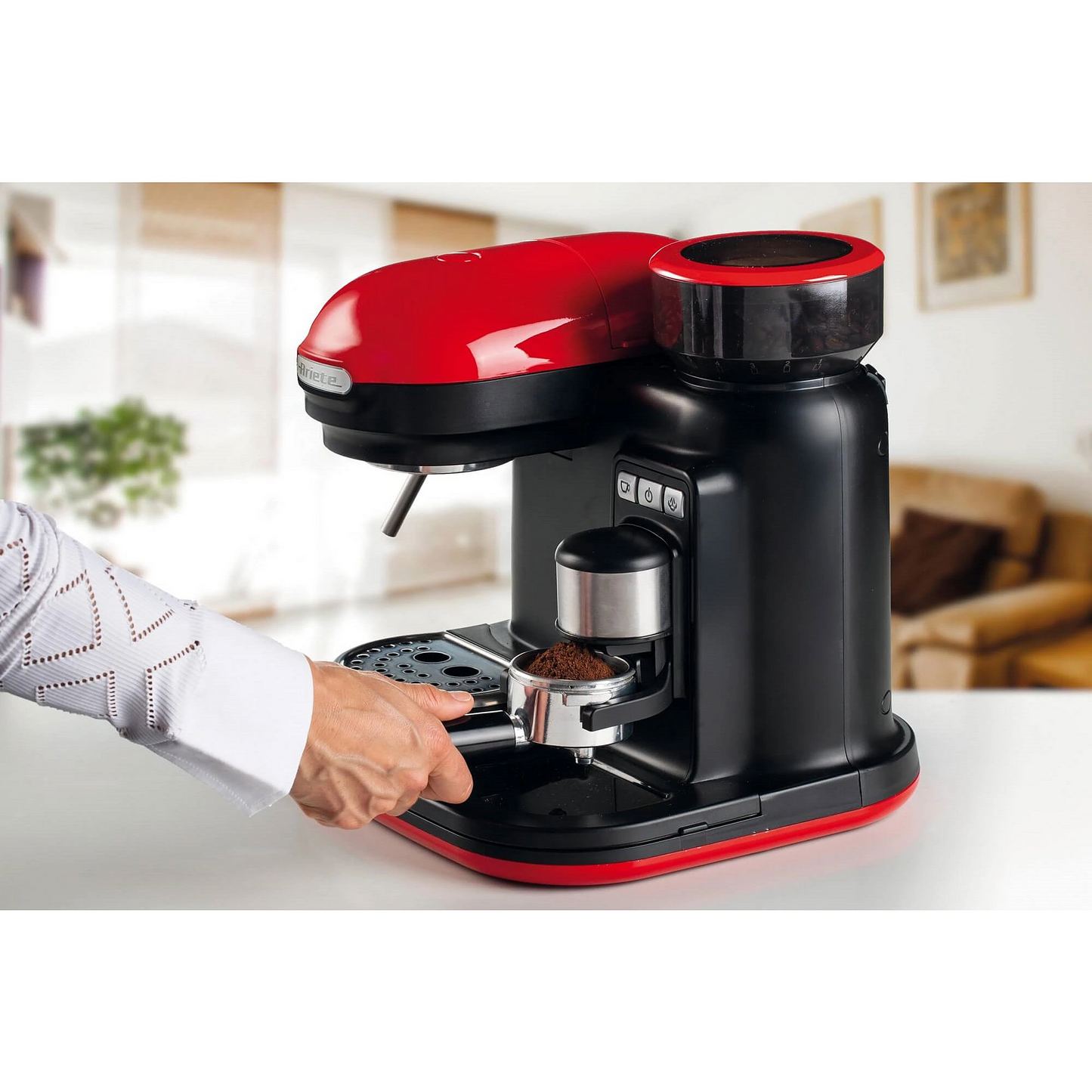 Ariete espresso kafijas automāts Moderna, sarkans A1318/00