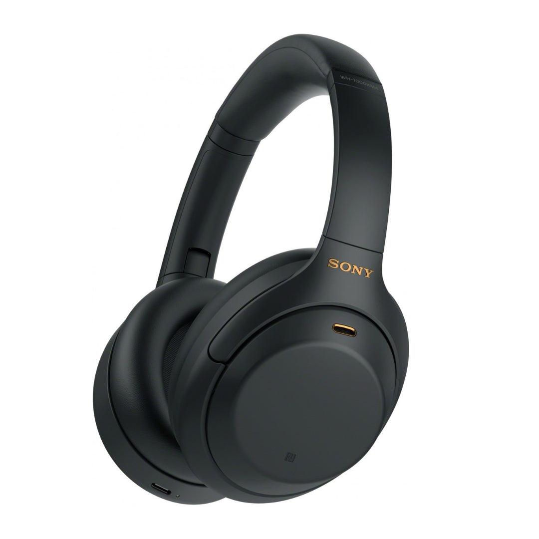 Bezvadu austiņas SONY WH-1000XM4/B - DomoTehnika