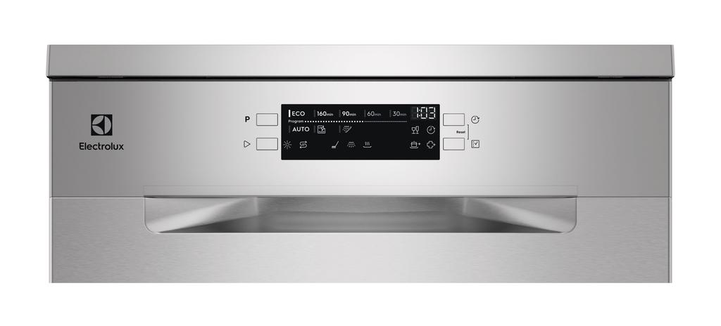 Electrolux 600 SatelliteClean brīvstāvoša pilna izmēra trauku mazgājamā mašīna ESM48210SX