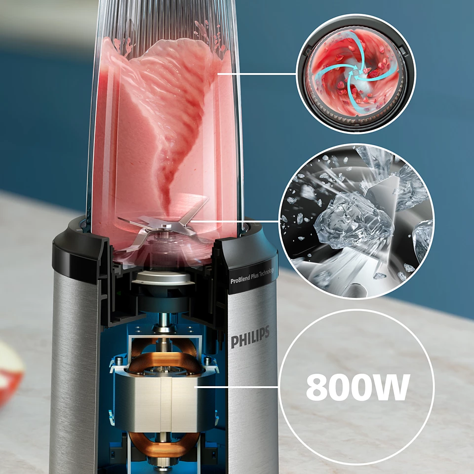 PHILIPS 5000 Series blenderis, 800W HR2764/00
