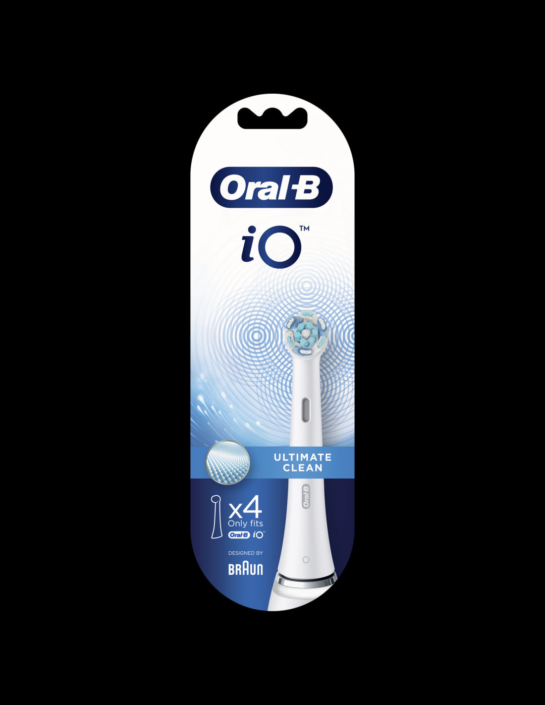 BRAUN Ultimate Clean zobu birstes uzgaļi, 4gab. IO CW-4