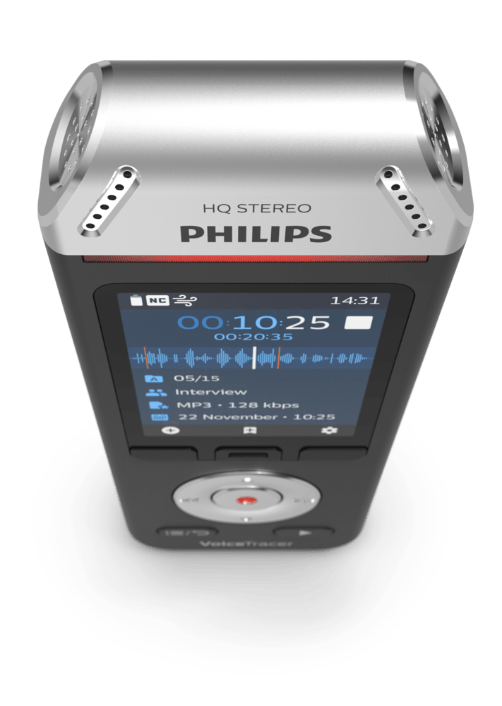 PHILIPS diktafons, 8 GB DVT2110