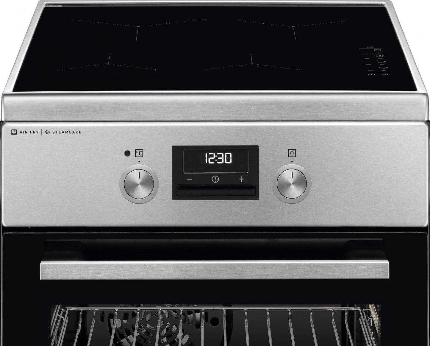 AEG indukcijas plīts, 50 cm, nerūsējoša tērauda CIB56491BM