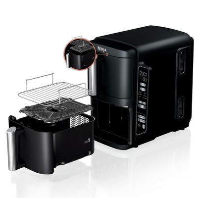 Ninja karstā gaisa katls Double Stack , 7.6l, 2470 W, melns SL300EU