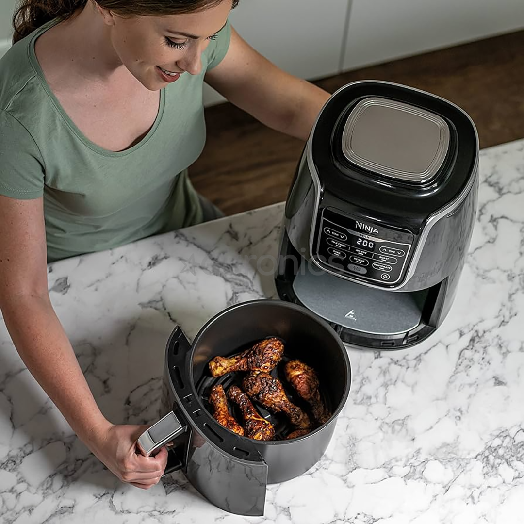 Ninja Deluxe karstā gaisa katls , 5.2l, 1750W, pelēks AF160EU