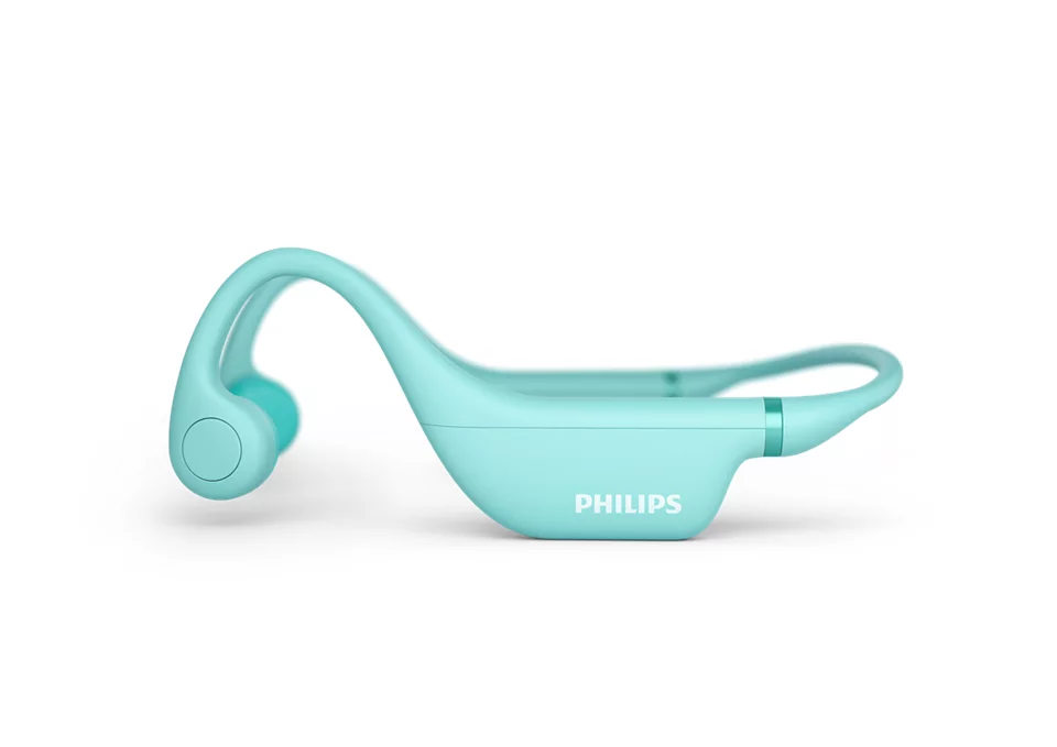 PHILIPS austiņas ar Bluetooth ar stīpu bērniem, zaļas TAK4607GR/00