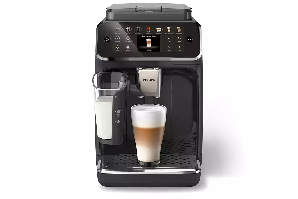 PHILIPS 4400 sērijas Pilnībā-automātisks Espresso kafijas automāts, melns EP4441/50