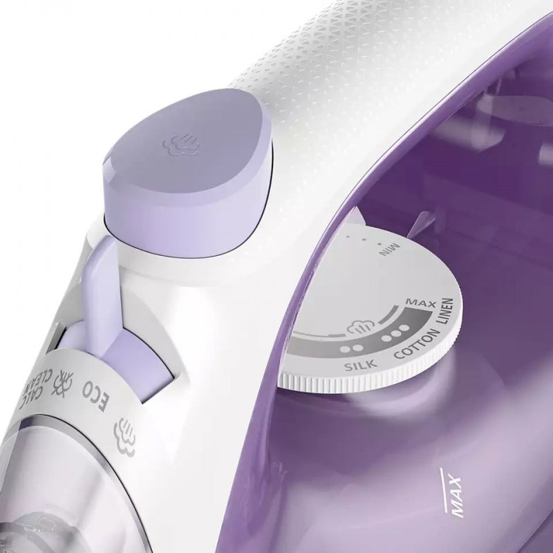 PHILIPS 1000 sērijas Tvaika gludeklis, 1800W, violets DST1020/30