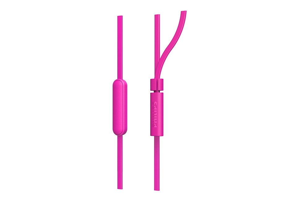 PHILIPS In-Ear austiņas, rozā TAE1105PK/00