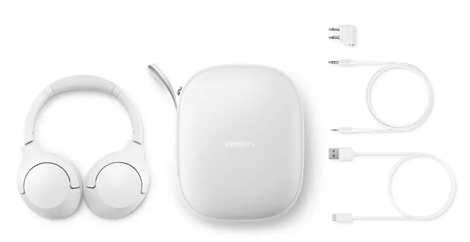 PHILIPS On-Ear bezvadu austiņas, baltas TAH8506WT/00