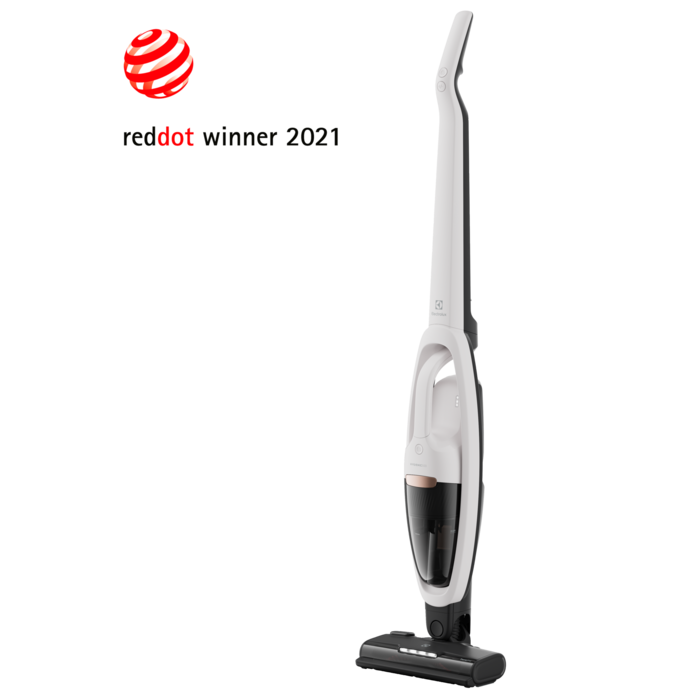 Electrolux 500.sērijas Hygienic bezvadu putekļusūcējs bez maisiņa, balts ES52HB25SH