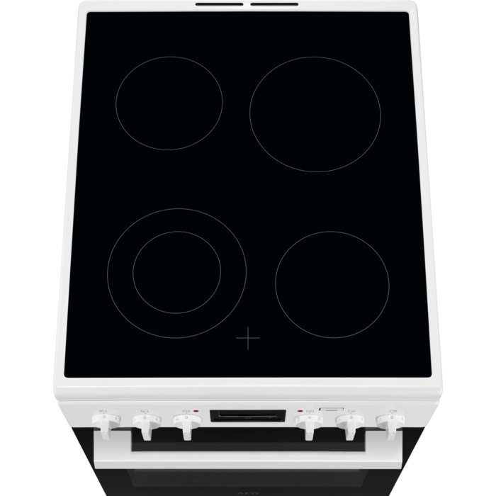 Electrolux elektriskā plīts ar elektrisko cepeškrāsni, 50cm, balta LKR560200W