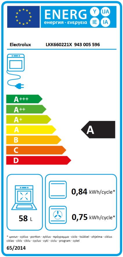 Electrolux gāzes plīts ar elektrisko cepeškrāsni, nerūsējoša tērauda ar pārklājumu pret pirkstu nospiedumiem, 60cm LKK660221X