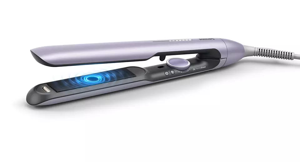 PHILIPS ThermoShield matu taisnotājs, lillā BHS742/00