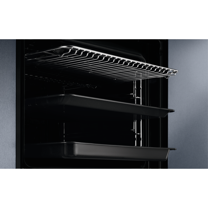 Electrolux Tvaika cepeškrāsns 600. sērija ar SteamBake, iebūv., melna EOD6P66WX