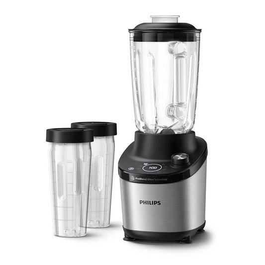 PHILIPS Daily Collection blenderis, 1500W, melns HR3760/10