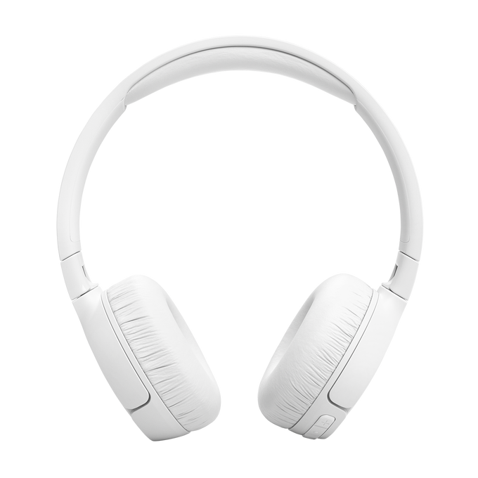 JBL on-ear bezvadu austiņas ar trokšņu slāpēšanu, baltas JBLT670NCWHT