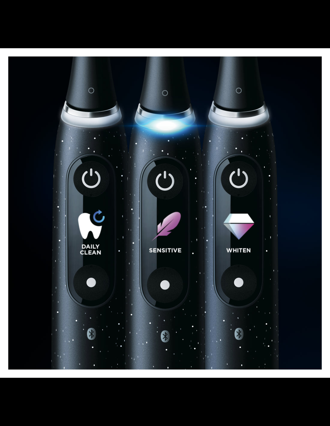 BRAUN Series iO10 el.zobu birste, melna iOM10.1B4.2AD