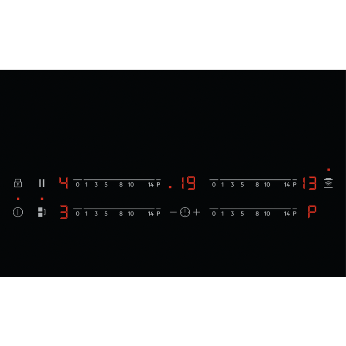 AEG indukcijas plīts virsma (iebūv.), 80cm ar Hob2Hood IAE84411XB