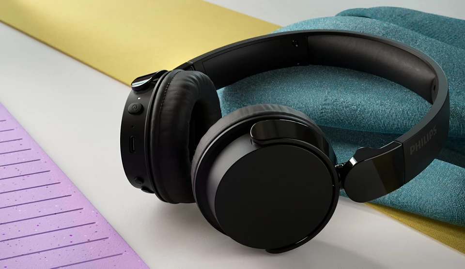 PHILIPS austiņas On-Ear ar Bluetooth, melnas TAH4209BK/00