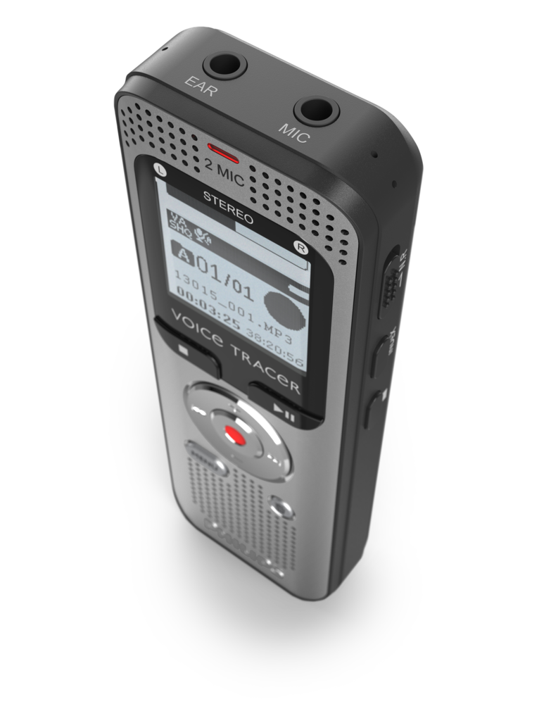PHILIPS diktafons, 8GB, sudraba DVT2010