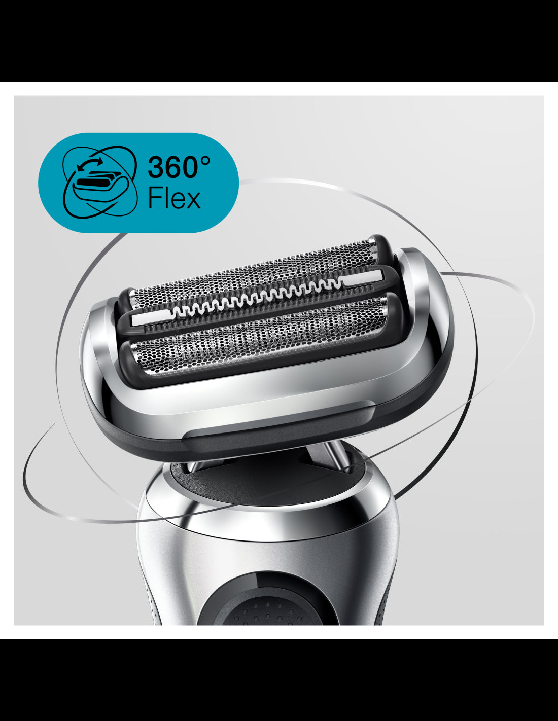 BRAUN Series 7 360 Flex skuveklis  AutoSense, sudraba 71-S4200cs