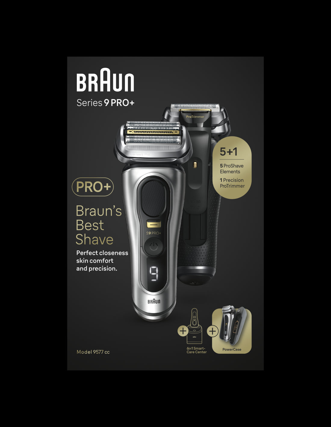 BRAUN el.skuveklis Series 9 Pro 9577CC