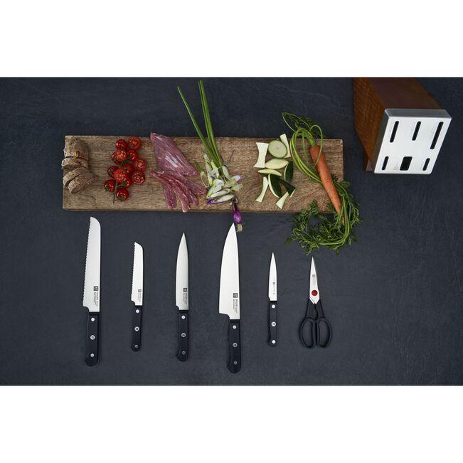 Nažu statīvs ar nažiem ZWILLING Gourmet,Knife block set,7pcs. - DomoTehnika