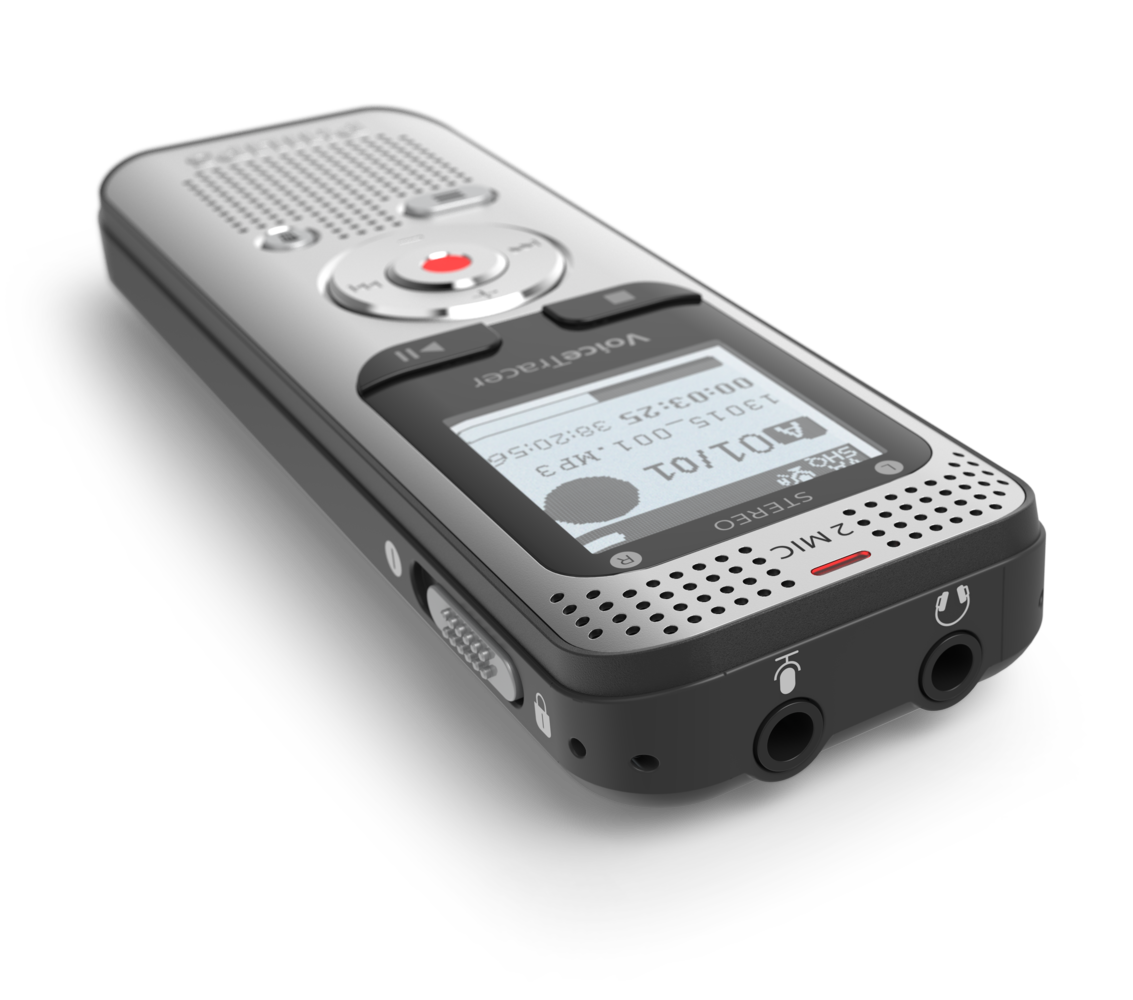 PHILIPS diktafons, 8GB, sudraba DVT2050