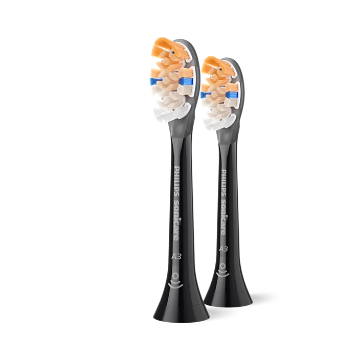 Sonicare A3 Premium All-in-One zobu sukas uzgaļi, 2gab, melni HX9092/88