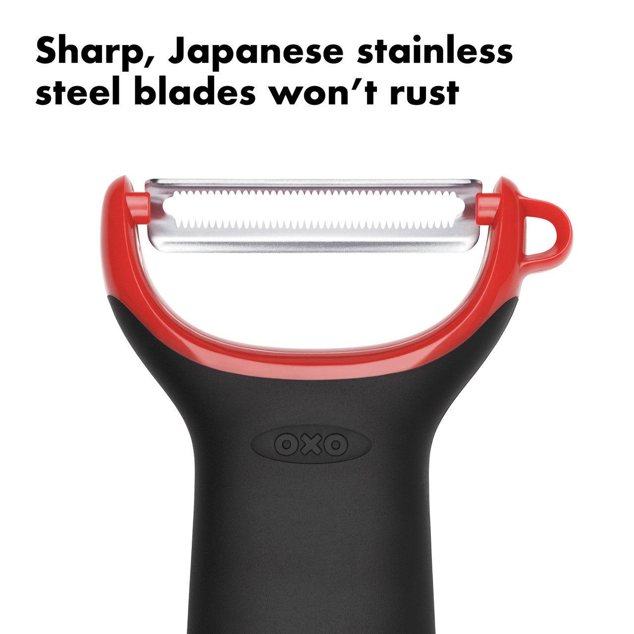 Mizotājs OXO Serrated Prep Peeler 11259000 - DomoTehnika