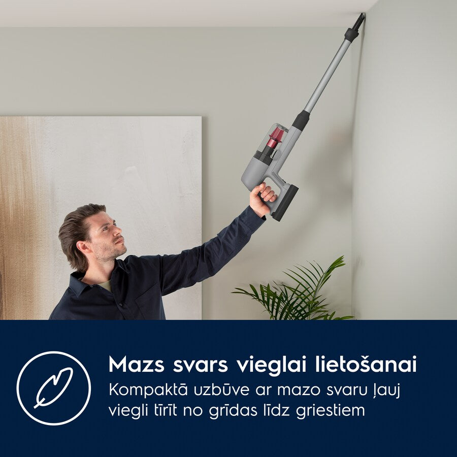 Electrolux 700.sērijas bezvadu putekļu sūcējs, pelēks EP71AB14UG