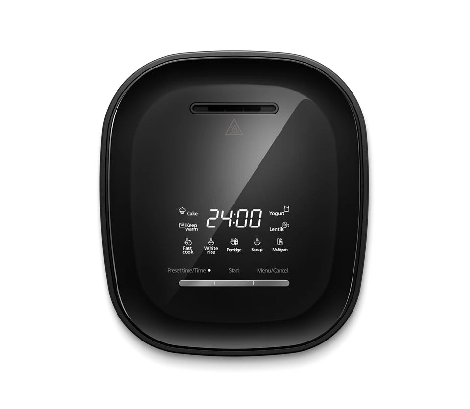 PHILIPS 3000. sērijas Mini daudzfunkcionālais katls, melns HD3090/80