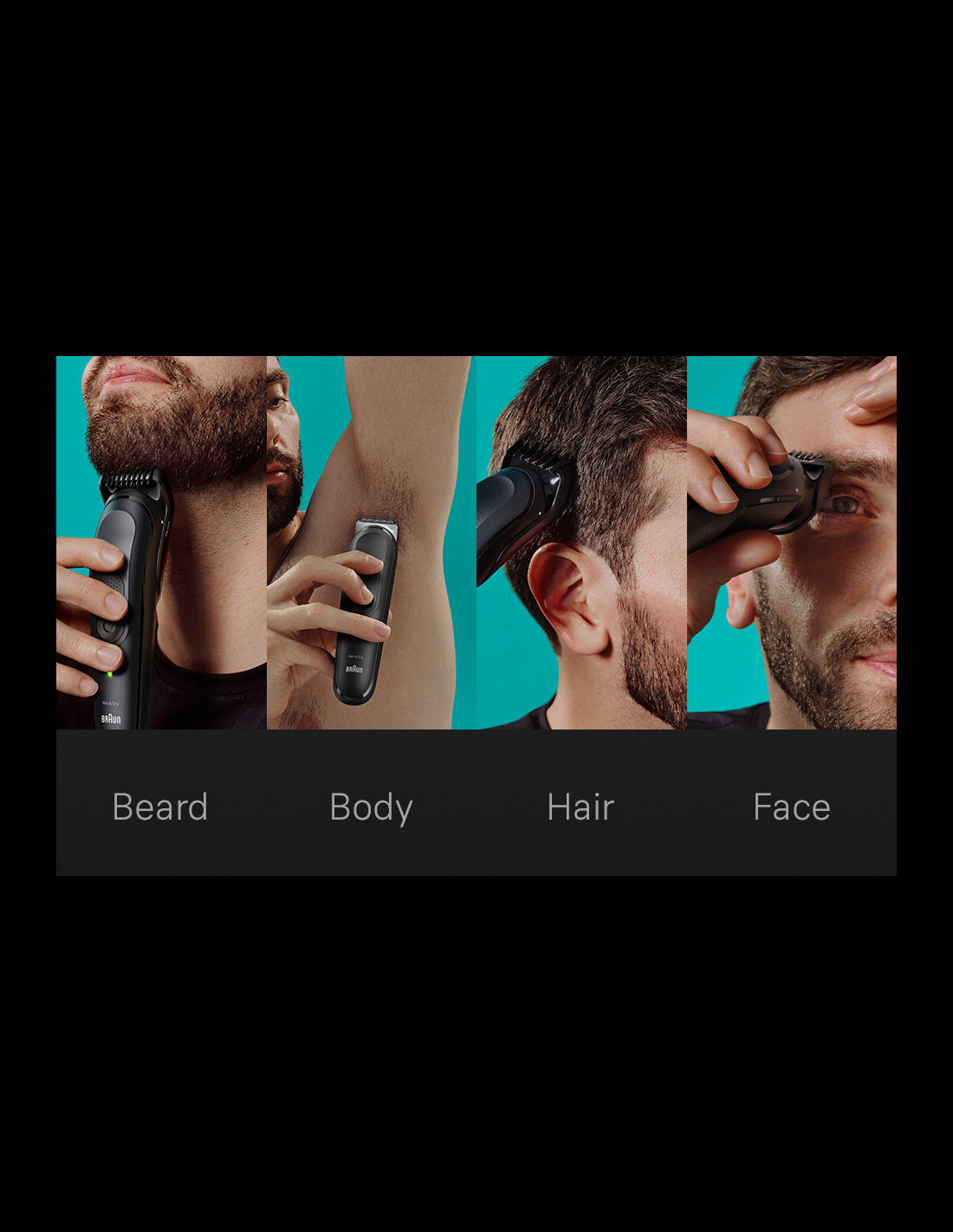 BRAUN trimmeru komplekts "Viss vienā", 12in1 MGK 7460