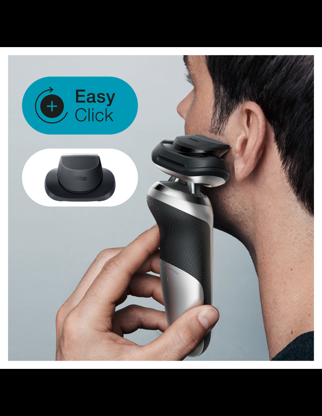 BRAUN Series 7 360 Flex skuveklis  AutoSense, sudraba 71-S4200cs