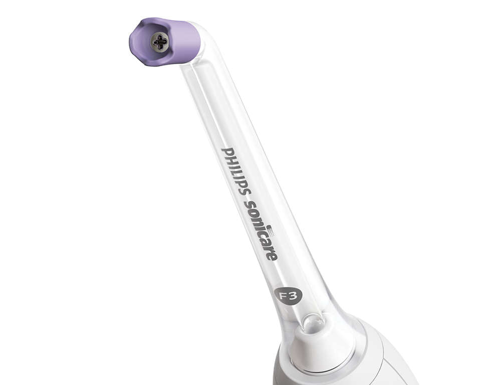 Sonicare mutes dobuma irrigatora uzgalis, balts HX3062/00