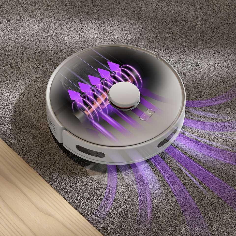 PHILIPS HomeRun Putekļsūcējs robots ar autom. iztukš. Staciju XU3110/02