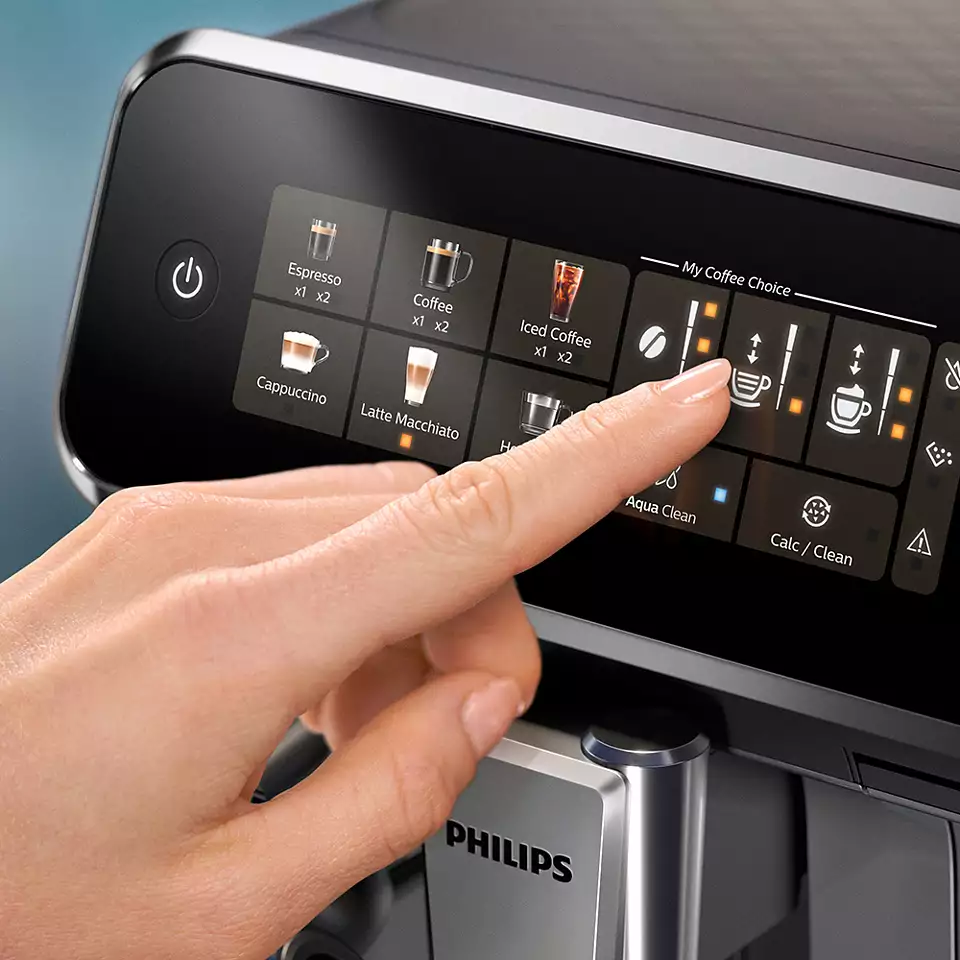 PHILIPS 3300 sērijas Super-automatic Espresso kafijas automāts, balts EP3343/70