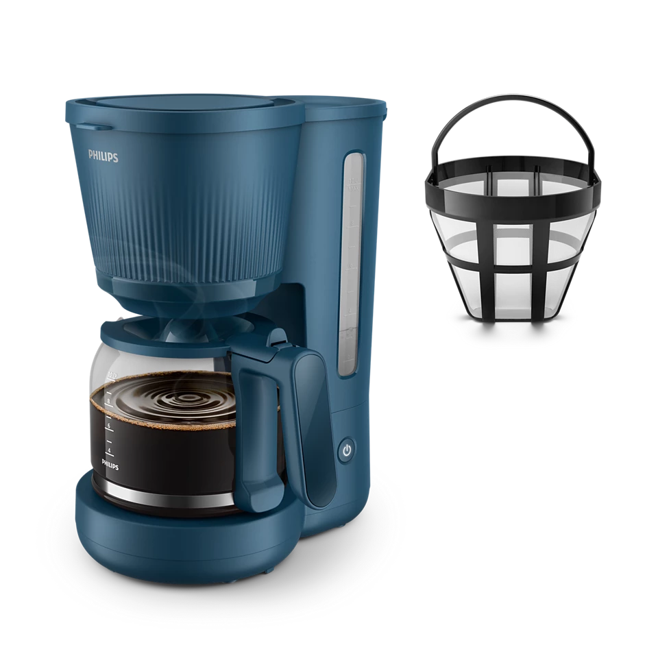 PHILIPS 3000. sērijas Basic Kafijas automāts, 1080 W, zils HD7411/70