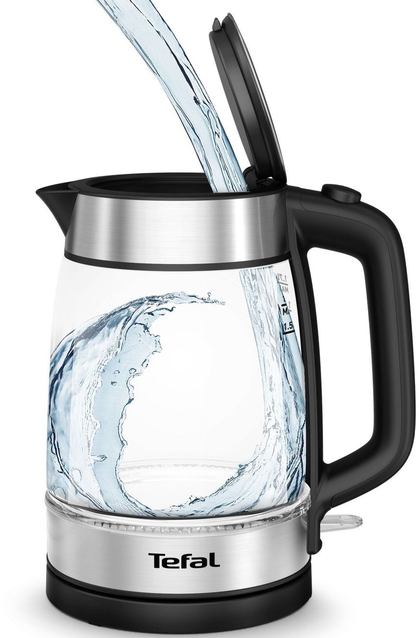 TEFAL tējkanna Double Layer, 1.7 L,caurspīdīga KI700830