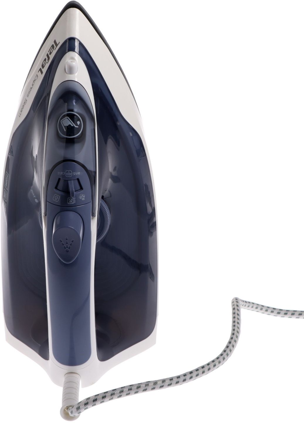 TEFAL Express gludeklis, 2400W, zils/balts FV2837E0