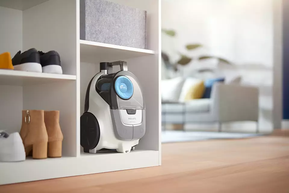 PHILIPS PowerCyclone bezmaisa putekļsūcējs, 850 W (balts) XB2122/09