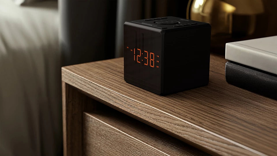 PHILIPS radio pulkstenis ar USB, melns TAR4500/10
